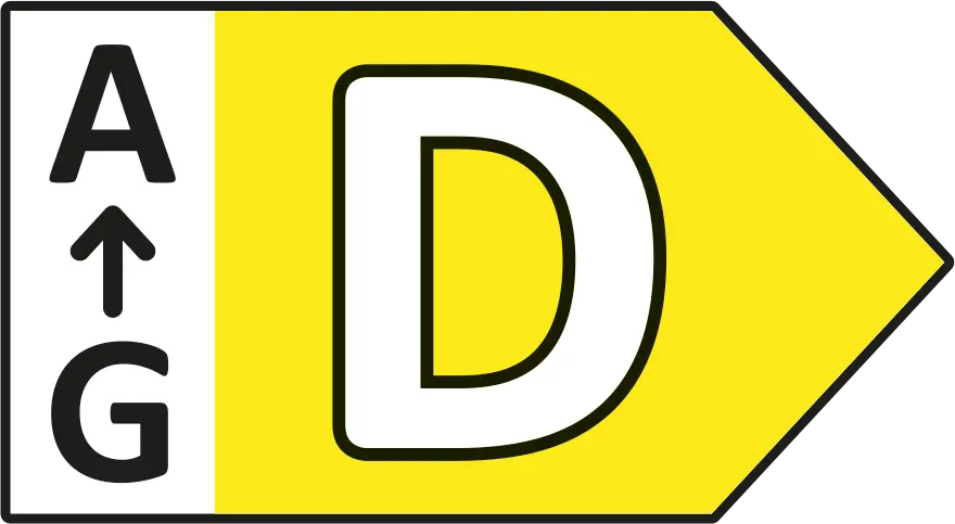Schild mit A, G und D auf gelbem Hintergrund