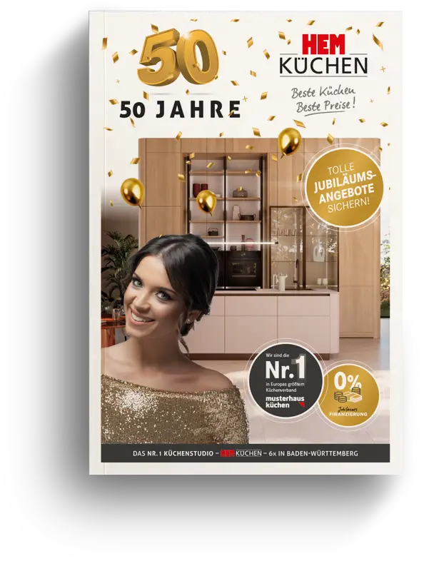 50 Jahre HEM Küchen Jubiläumspromotion