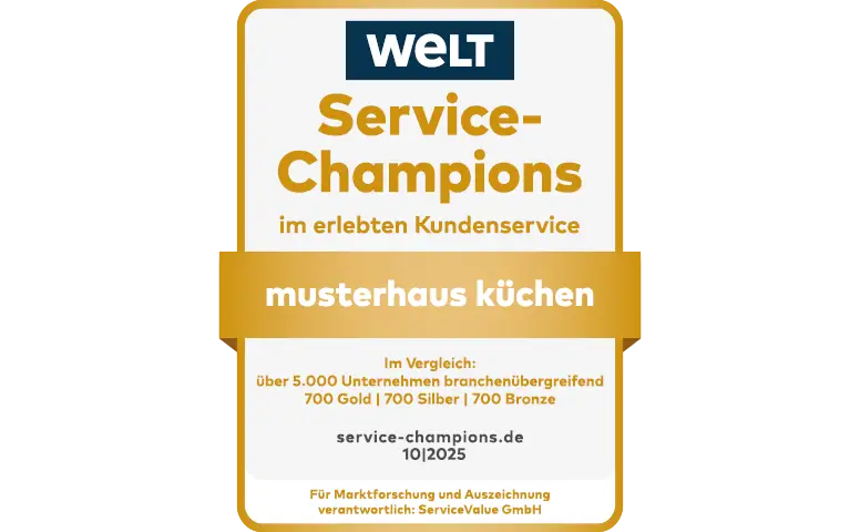 Auszeichnung für besten Kundenservice 2025